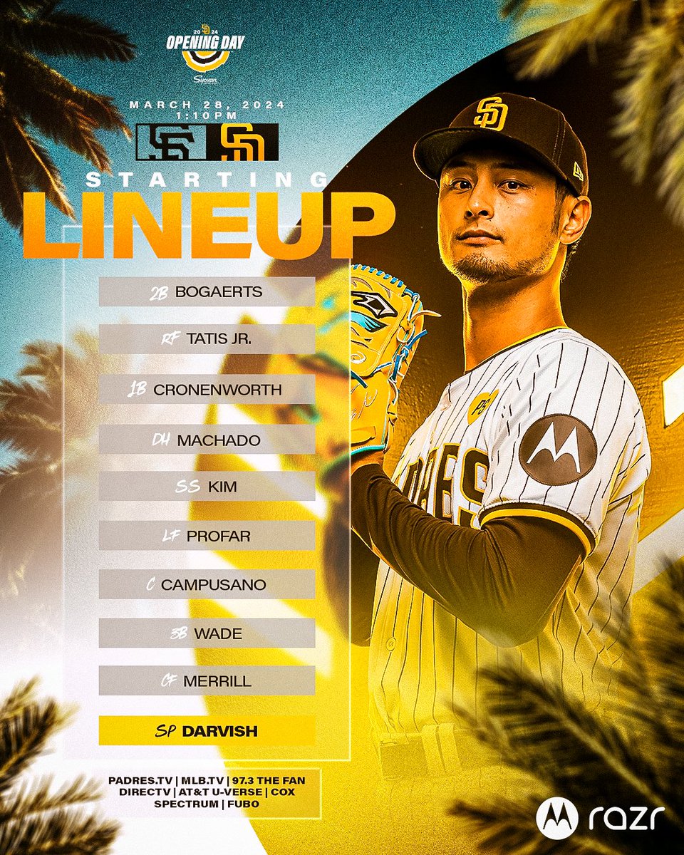 [LIVE] (MLB)SF@SD G1 李政厚MLB處女秀 vs達比修