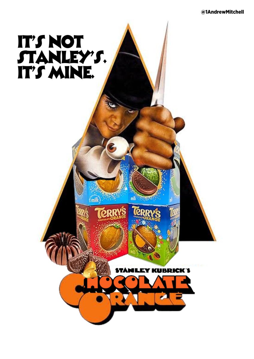 Goodness Is Something To Be Chosen.
Promoting #EasterEggs for today's @OneMinuteBriefs #Easter #terrys #chocolateorange