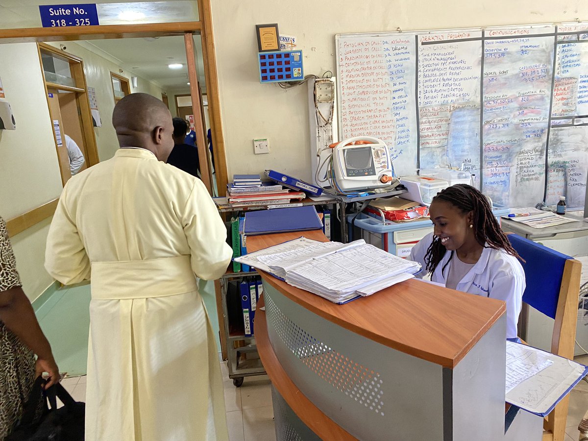 Today, we held a church service for Holy Thursday as we prepare for the Easter weekend . It was heartwarming to see even our patients receive blessings through prayers. #easter2024