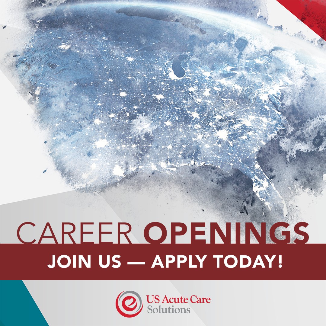 Did you know we offer nationwide career opportunities with an array of clinical settings to meet the needs of any physician or APP? Take a look at all of our current openings at usacs.com/careers