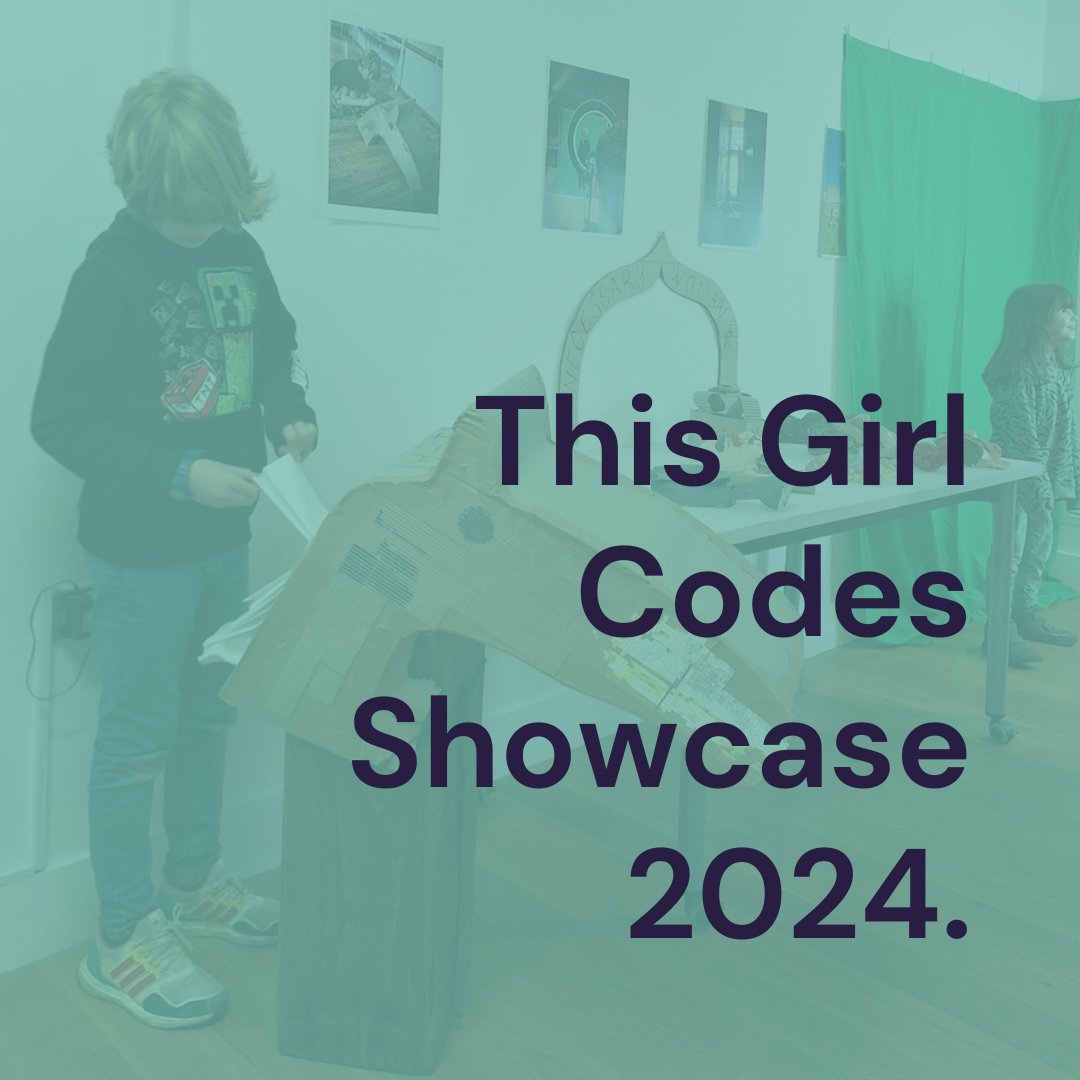 Don't miss the @thisgirlcodesuk Showcase! The exhibition includes a range of exciting artworks, created by our participants using several mediums including VR, poetry, dioramas, film and electronics. On display until 25th April. For more information: ow.ly/PAGc50QWM0u