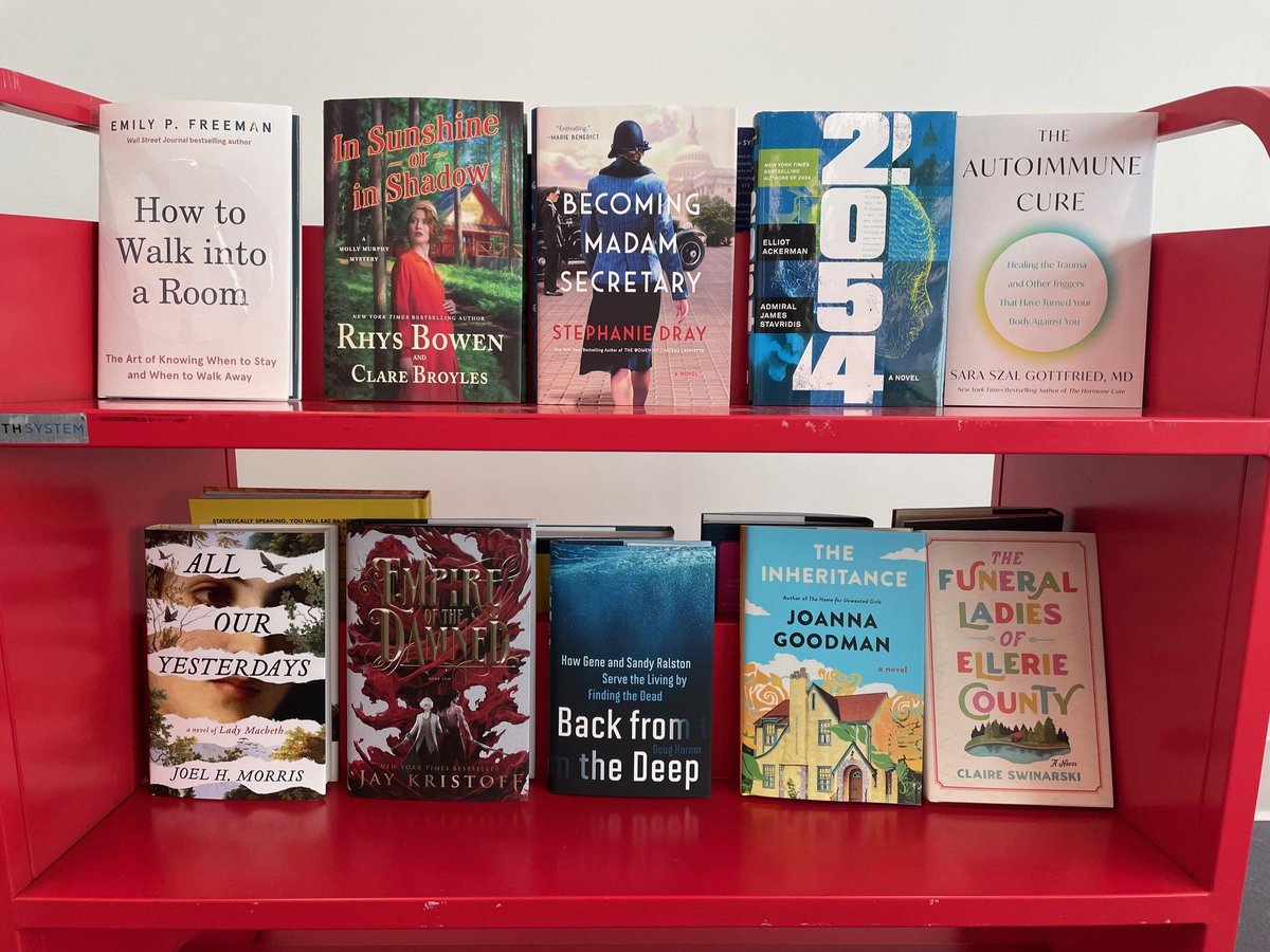 #NewBooksAlert! This week, we are serving up twisted thrillers, enchanting fantasy, and intriguing nonfiction. Place your holds on these books and more at tracpac.ab.ca or on the TRACPac app!