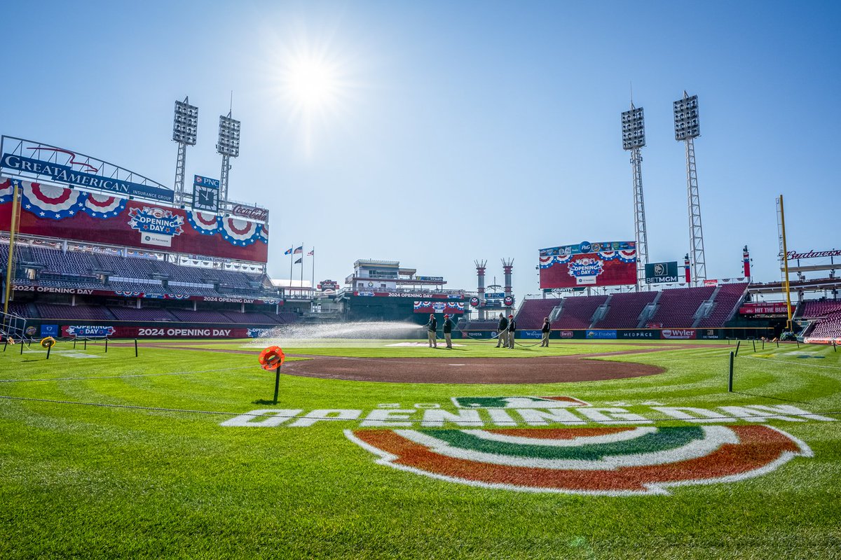 Our favorite place. 

#RedsOpeningDay