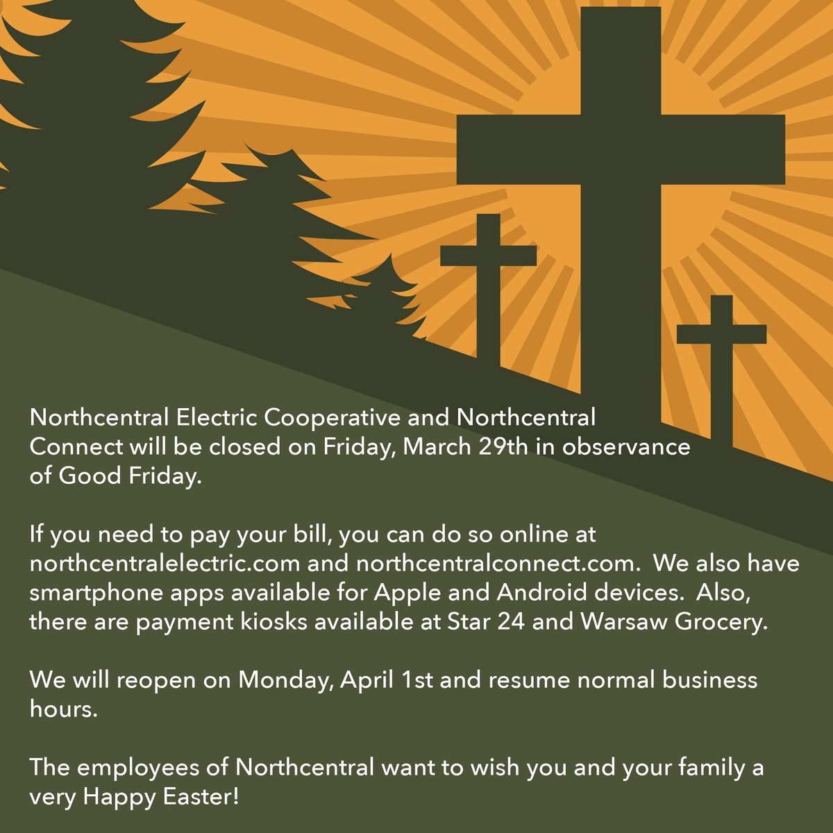 Northcentral Electric Cooperative (@Northcentral_EC) on Twitter photo 2024-03-28 16:01:34