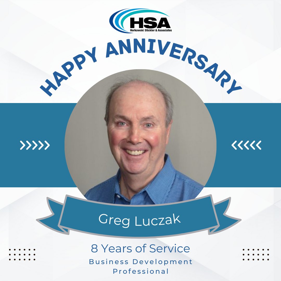 Congratulations Greg! #happyworkanniversary #thankyou #Hsareps