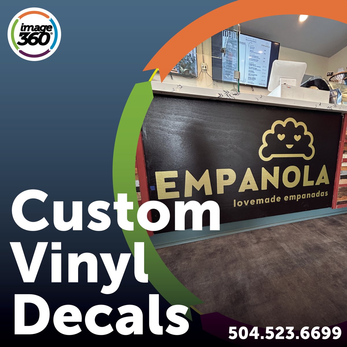 Elevate your style with our custom vinyl decals ✨ Express yourself in every detail.
.
.
.
.
#customdecals #empanola #magazinestreet #uptownneworleans #signs #graphics #signcompany #image360nola #image360 #digitalprint