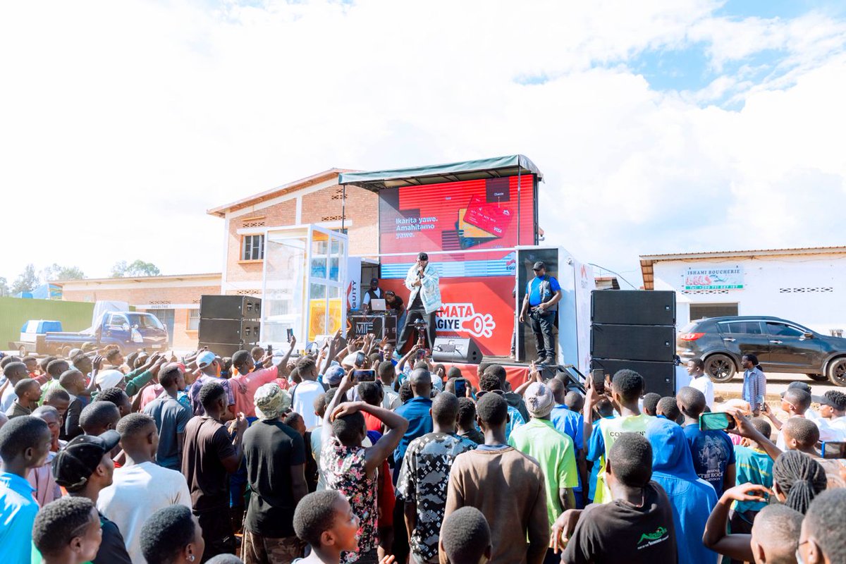 DOUBLE JOY FOR NYAMATA Today, @RwEquityBank kicked off its customer outreach campaign and roadshows with a business event in @BugeseraDistr, where the bank representatives met the business community there & shared with them diverse business opportunities which the bank can