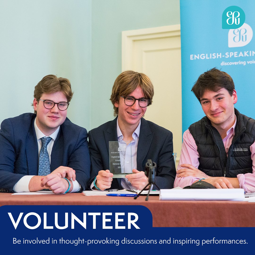 🌟 Join our team of changemakers! 🌟 Be a volunteer judge, shaping confident speakers of tomorrow by evaluating young debaters and speakers, providing feedback, and fostering growth. Ready to make a difference? Apply now: e-su.org/42cGswW