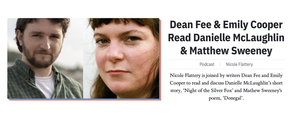 NEW: on the latest episode of The Stinging Fly Podcast, Nicole Flattery is joined by Dean Fee and Emily Cooper to talk about writing and editing The Pig's Back. stingingfly.org/podcast/dean-f…