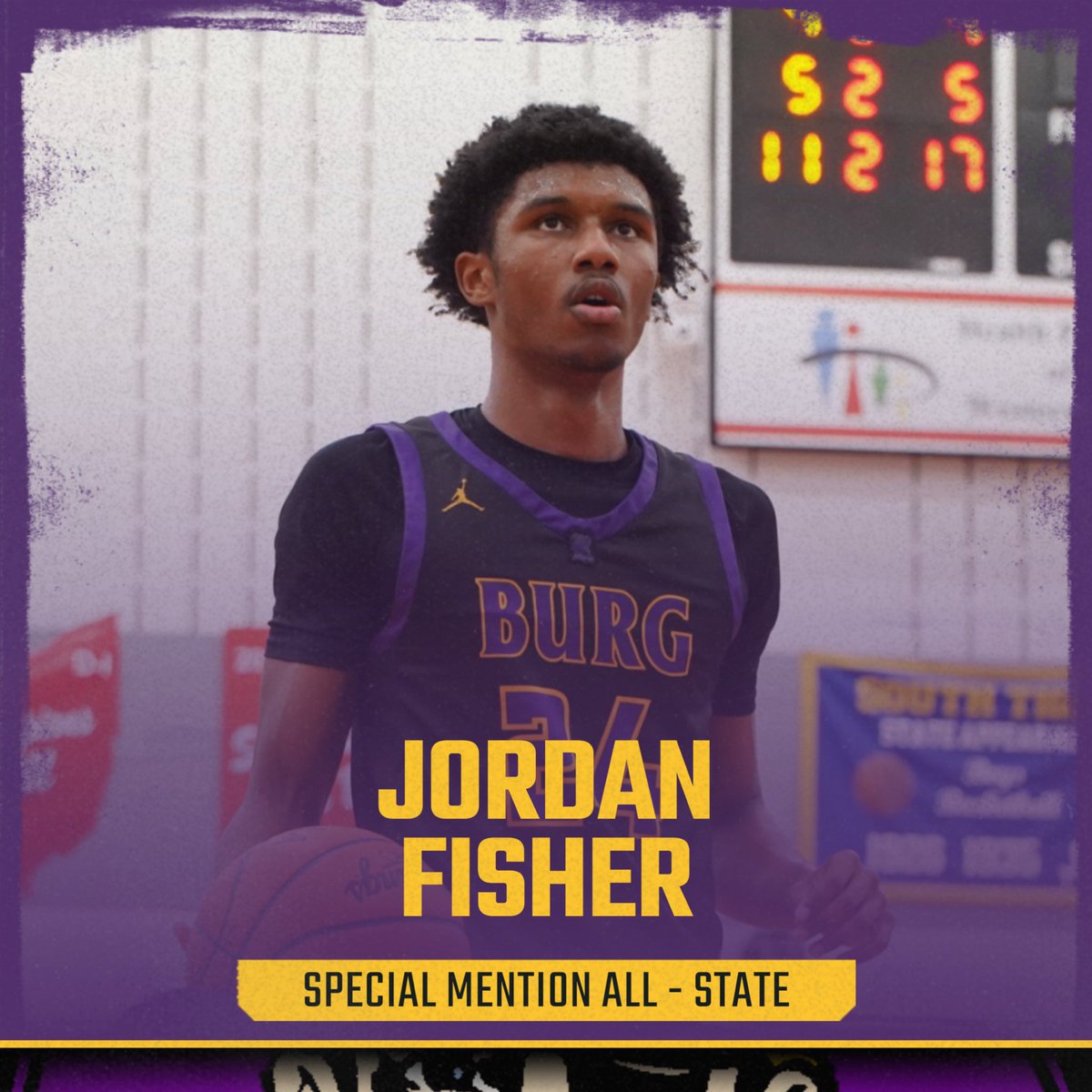 Congrats to @KvngJordan24_ who was named Special Mention ALL-STATE!! #RTS 🏴‍☠️🏀🔥