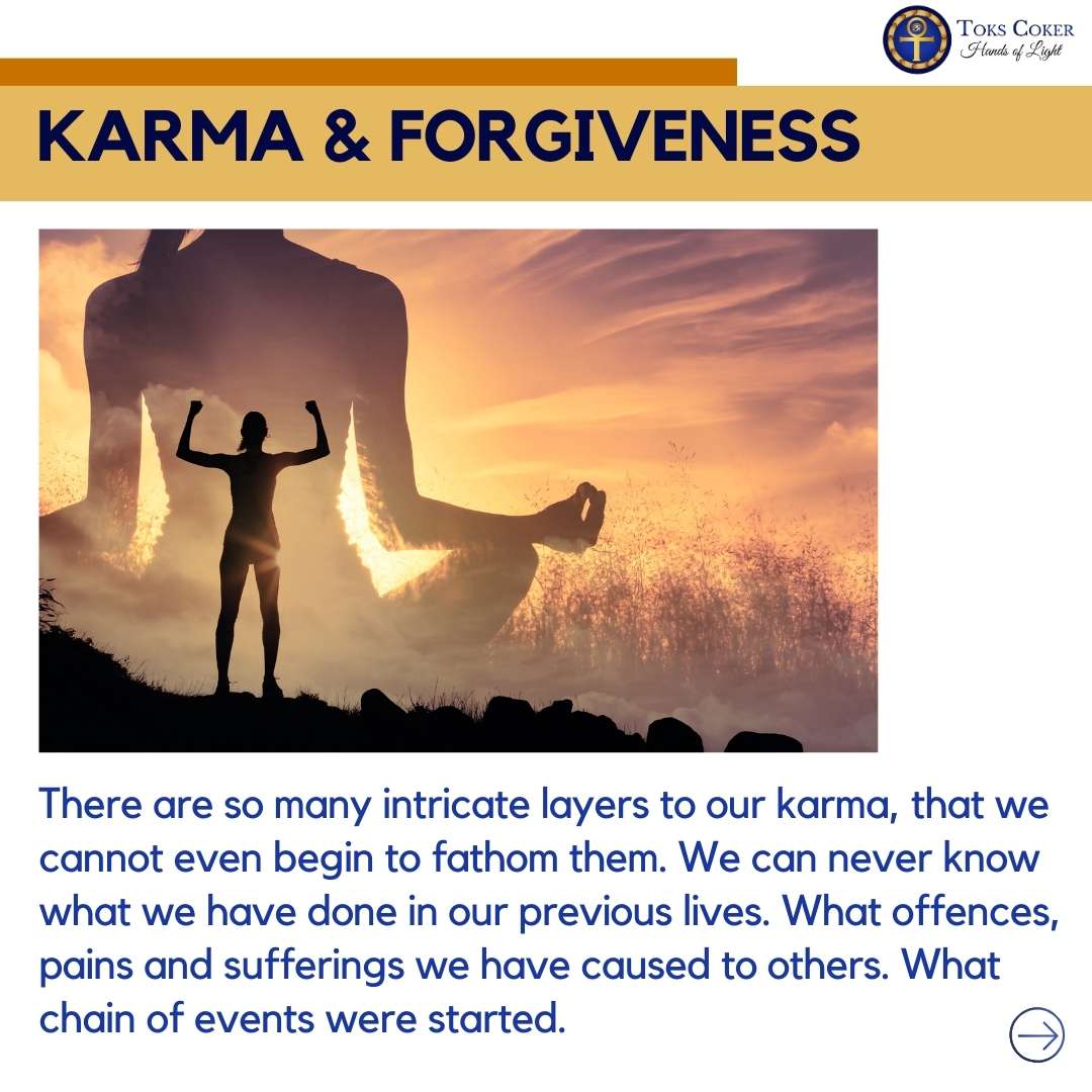 ToksCoker's tweet image. Start your forgiveness practice today!
We can never know what we have done in our previous lives. What offences and pains we have caused others.

Learn more at: tokscoker.com/8-weeks-of-for…

#forgiveness 
#karma 
#karmicpatterns 
#familykarmahealing 
#healing 
#healyourself