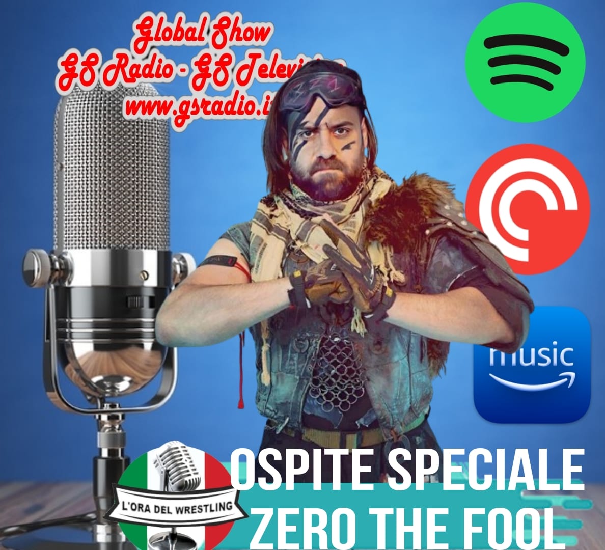 gsradio.it/trasmissioni/l…

#gsradio #globalshow #wrestling #wrestlingshow #wrestlingitaliano #loradelwrestling #pinofasciano #podcast #wrestlingpodcast #radio #radiospeaker #conduttoriradiofonici #champions #zerothefool