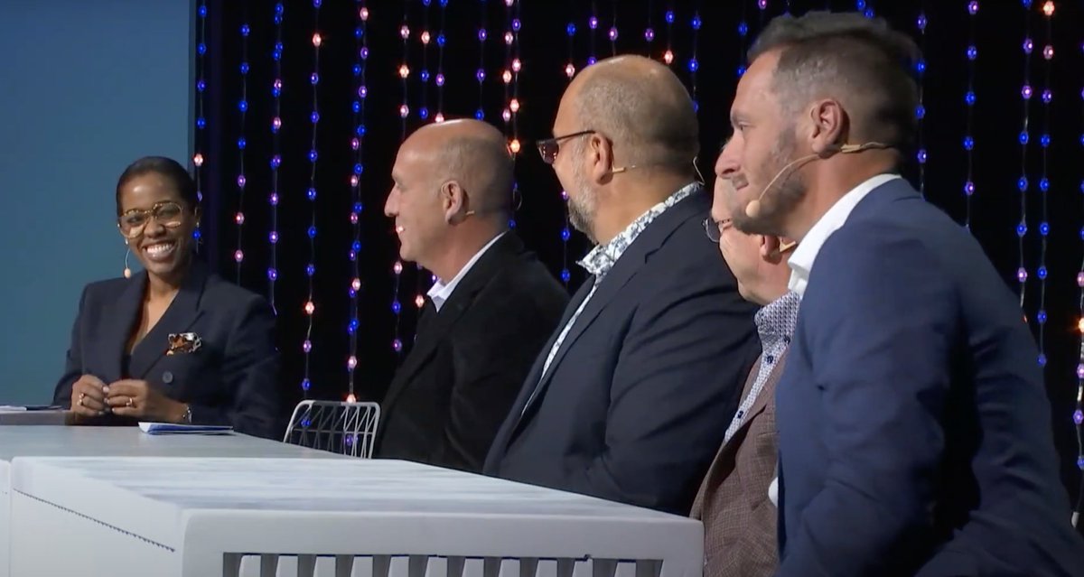 allincanada's tweet photo. Retour sur #ALLIN2023: L'IA, pilier de l'industrie de la construction 🏗️
Les dirigeants de @BrainBoxAi, @Pomerleau, @EllisDon, @Simplex, @groupecanam, @etsmtl ont discuté du rôle de l'IA dans l'optimisation de la planification, de l'efficacité, de la sécurité et de la durabilité https://t.co/BijijTPveb