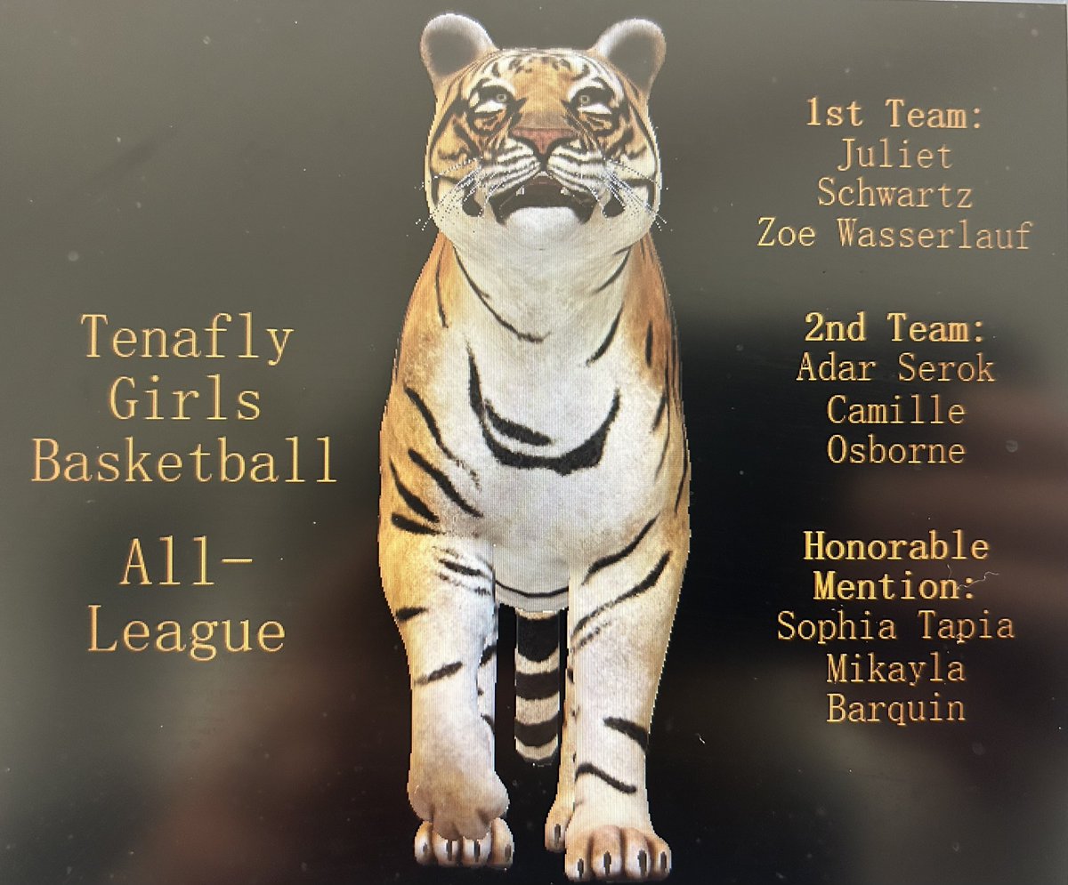 Tenafly HS Girls Basketball (@gbtenafly) on Twitter photo Big North National All-League Honors! Congrats to our hard working Tigers! π
 Big North National All-League Honors! Congrats to our hard working Tigers! π
