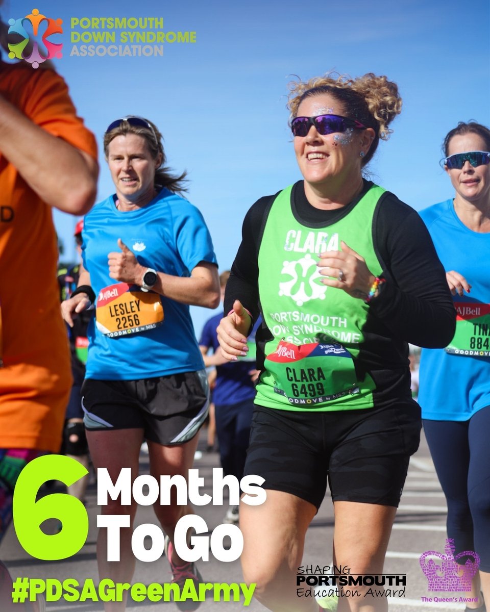 🏃‍♂️With 6 months to prepare, it’s the perfect time to sign up to our @Great_Run team. Free places for all ages & abilities, & a 5k walking team. See you at the start line 🏁 Sign up: gsr@portsmouthdsa.org #GreatSouthRun #MakeADifference @alice0sborne @girliesaints @MichelleS2104
