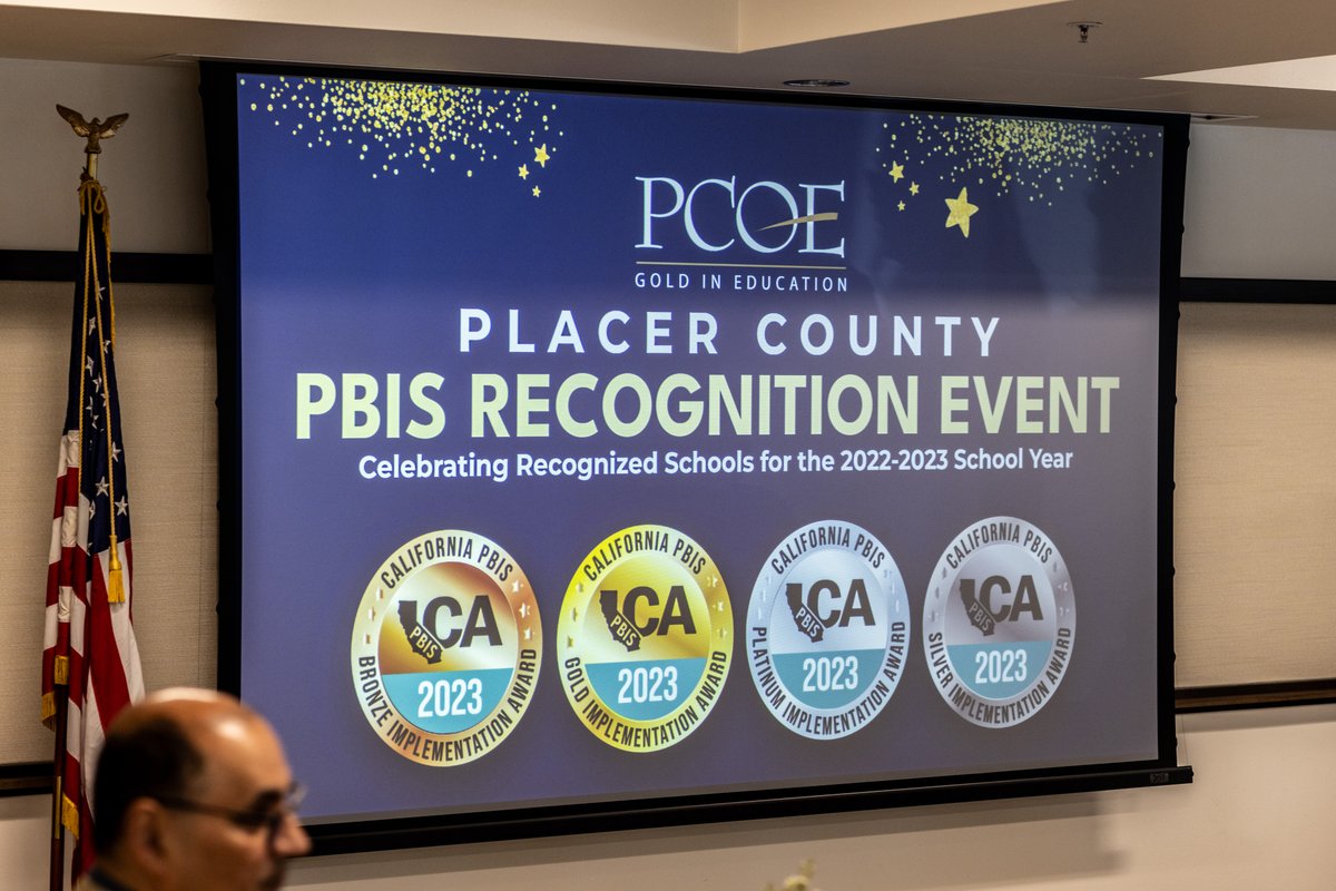 Placer_COE's tweet image. Congratulations to the 48 Placer County Schools who were formally acknowledged by @PBIS_CA during the 2022-2023 school year! Our @PCOE_PBIS team was honored to celebrate them for their Bronze, Silver, Gold and Platinum Recognitions earlier this month. #GoldInEducation