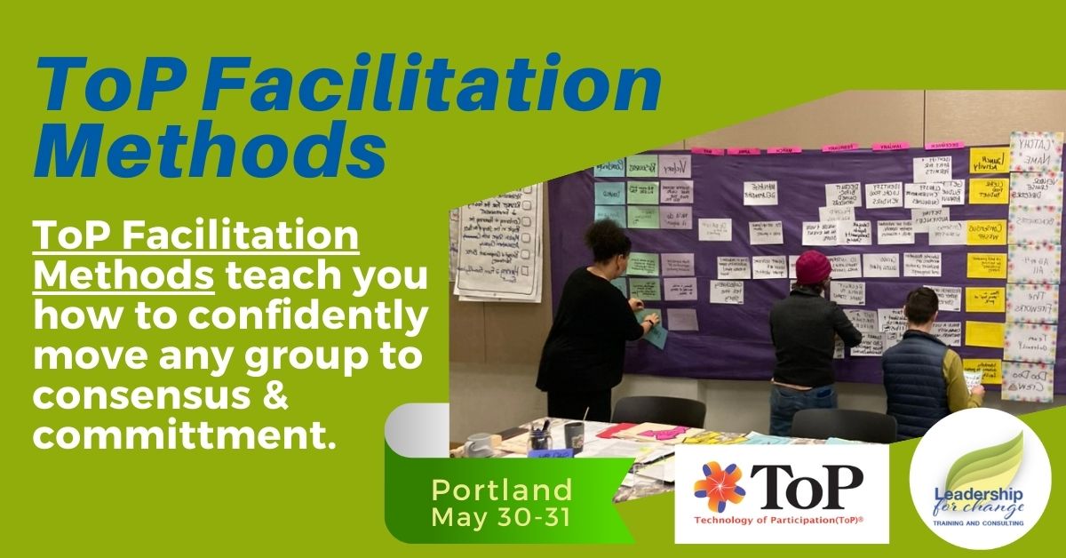 Hey Portland, I'm coming your way! This is a great opportunity to get your whole team on the same page by taking #ToPMethods training together. Enhance team unity and improve your decision-making processes together: bit.ly/3vUWLmi