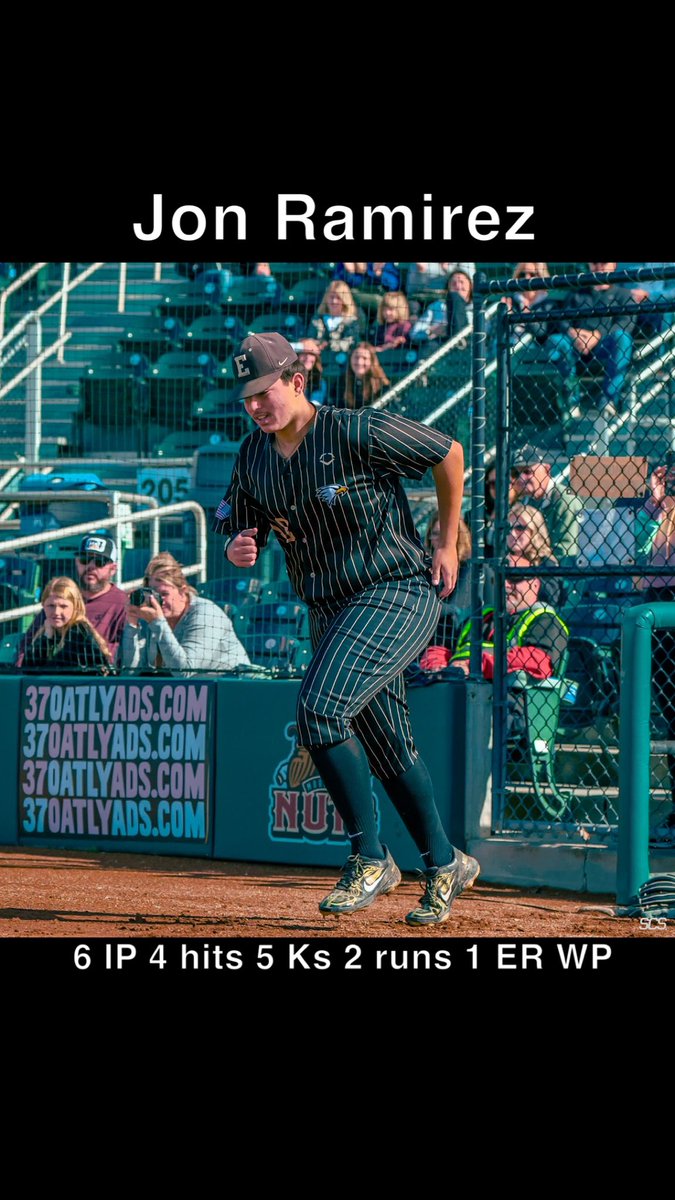 On a cold and rainy day at Dick Windemuth field, the Eagles took Game 2 of the series v Pitman with a score of 5-2. 

Top Performer: 

Jon Ramirez: 6 IP 4 hits 5 Ks 2 runs 1 ER