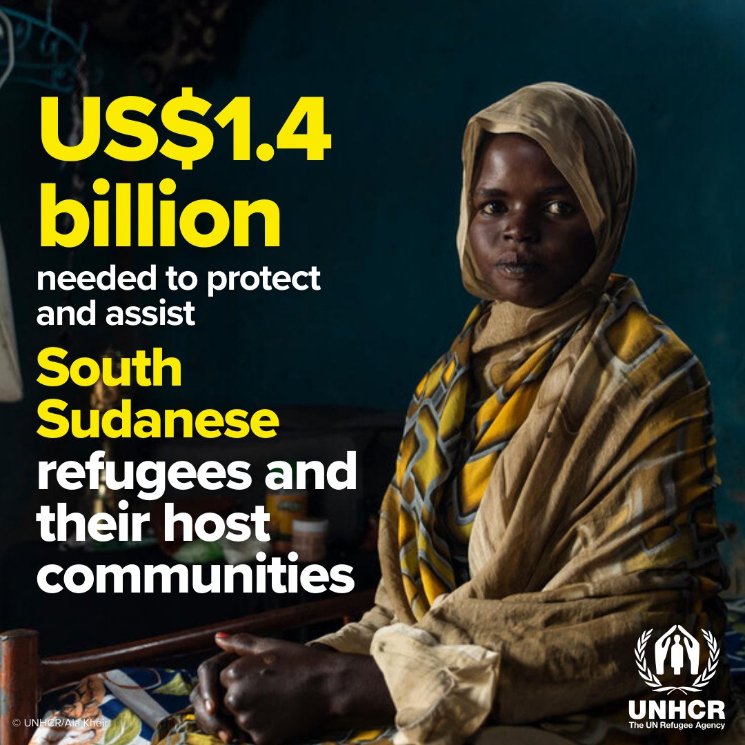 Millions of South Sudanese refugees are unable to return home as their country faces cycles of violence and the impacts of the climate crisis. We urge the international community to stand with them. 2024 South Sudan Regional Response Plan at a glance: 👉data.unhcr.org/en/documents/d…