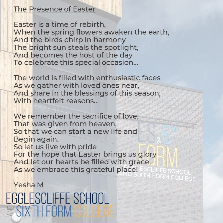 The Presence of Easter - written by Yesha M