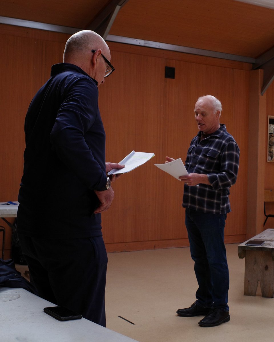 Behind the scenes at rehearsals of Tuesdays With Morrie with Dan Butler, Stephen Jones and Director Andy Arnold! Tuesdays with Morrie opens at the Gaiety Theatre on April 16th and runs until April 27th! Tickets are on sale now gaietytheatre.ie/events/tuesday…