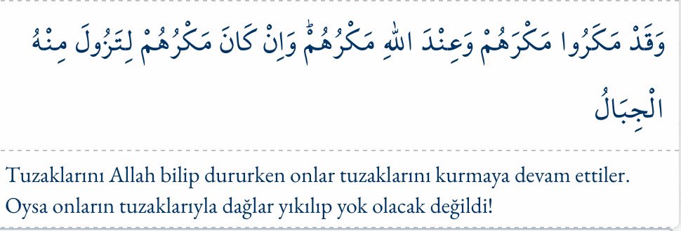 Beyefendi, Kur’an-ı Kerim’den alıntı yaptınız zaman, ne ise onu yazın. İlave etmek hakkınız yok. Yazdığınız gibi ise, alıntısını yayınlayın. Ben, ayetin tamamını aşağıya alıyorum.