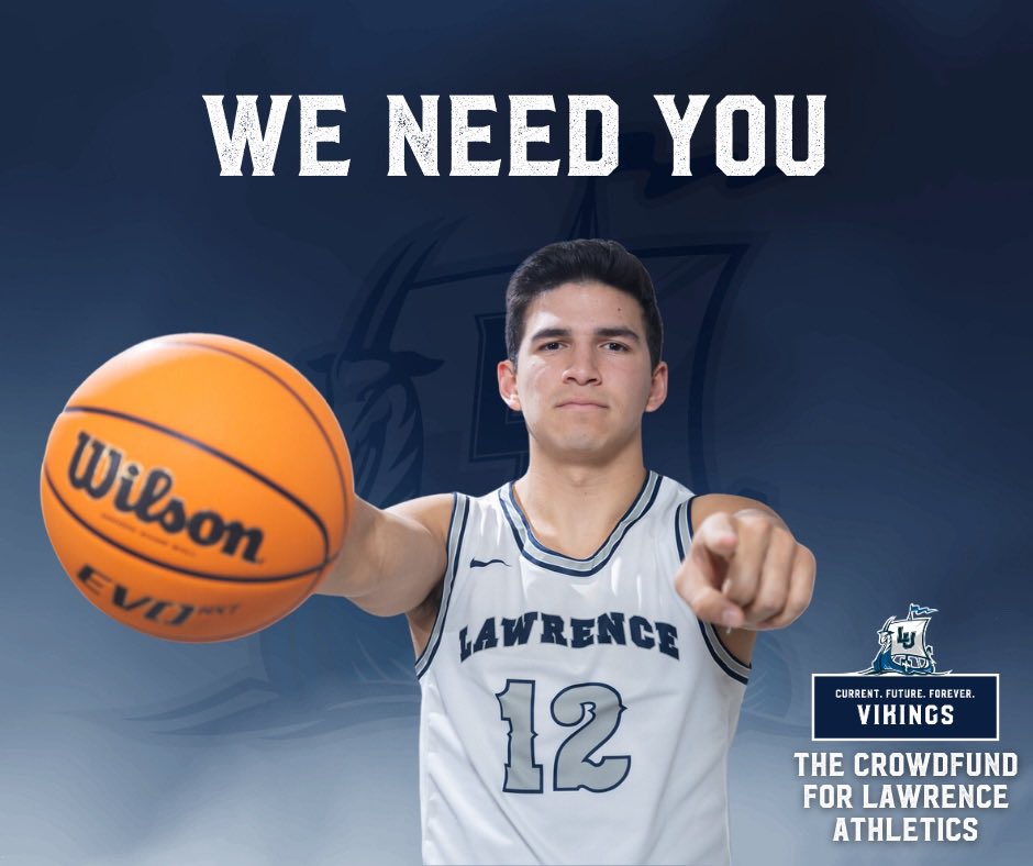 Our LU Athletic Crowdfund Fundraiser is officially underway. Help support both current and future LU men’s basketball players by  donating gifts to directly impact our program and help our guys continue to develop. 

give.lawrence.edu/the-crowdfund-…