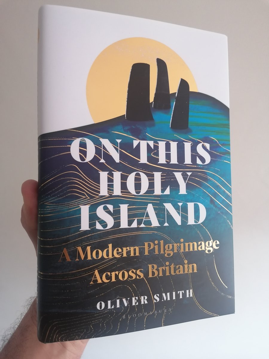 It lives! Congratulations, @OliSmithTravel. A beautiful thing indeed. (You can tell your publishers loved the final result because they put gold bits on.)