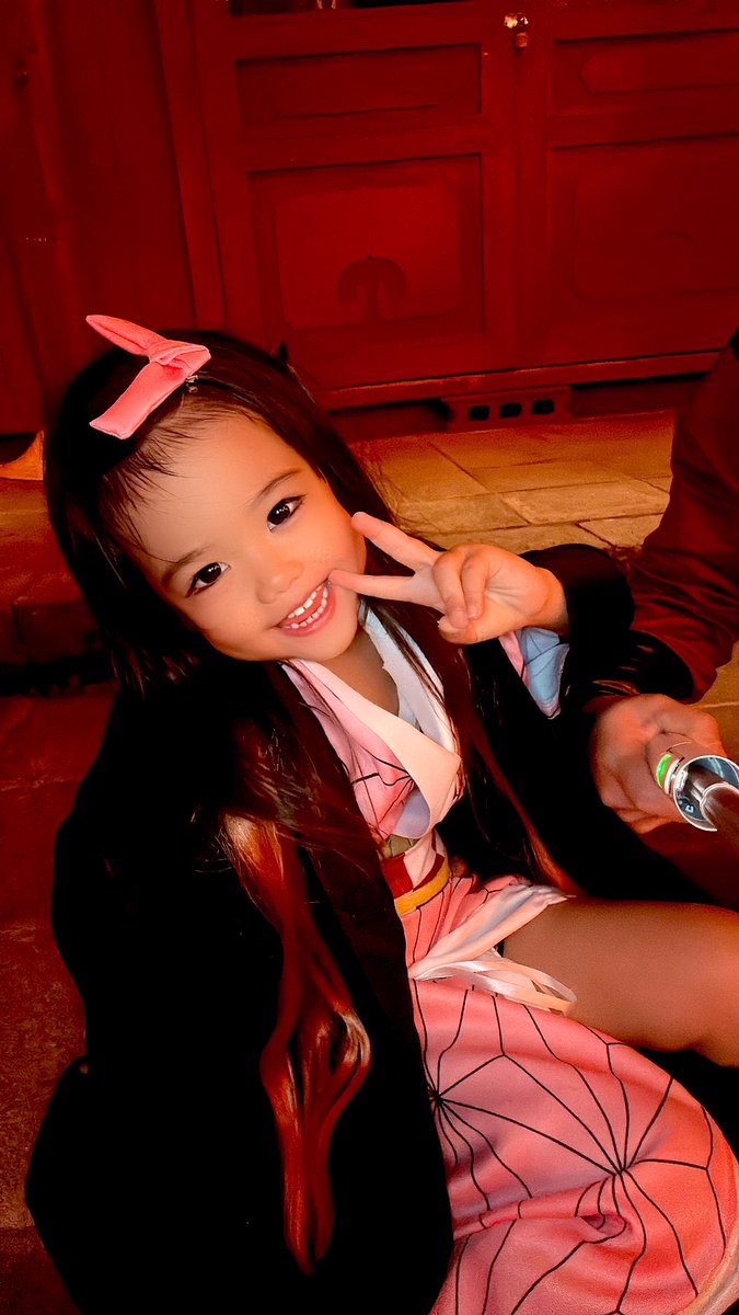 yurucos_fam's tweet image. うちの可愛いリアルチビ禰󠄀豆子😍
家族でコスプレお出かけ
E&quot;しのぶ
Y&quot;童磨
R&quot;禰󠄀豆子
#琉球ランタンフェスティバル
#鬼滅コスプレ