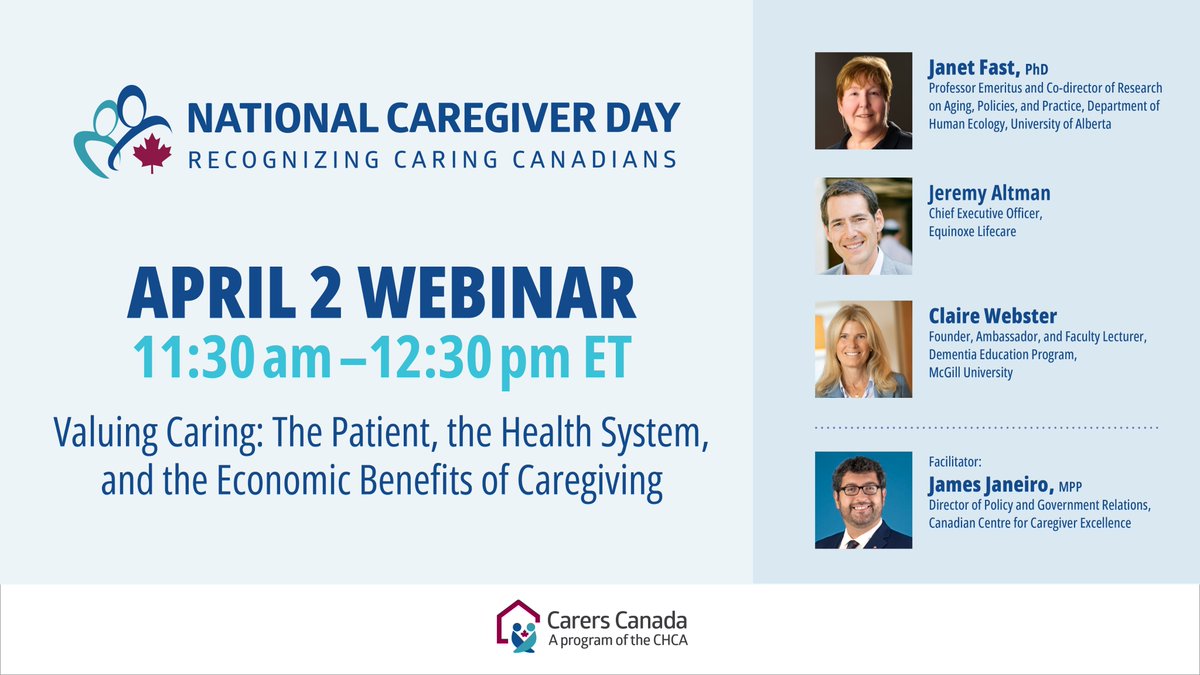 The involvement of caregivers in patient recovery can improve outcomes and reduce healthcare costs. Let's integrate their efforts into our health systems. #NationalCaregiverDay carerscanada.ca/national-careg…