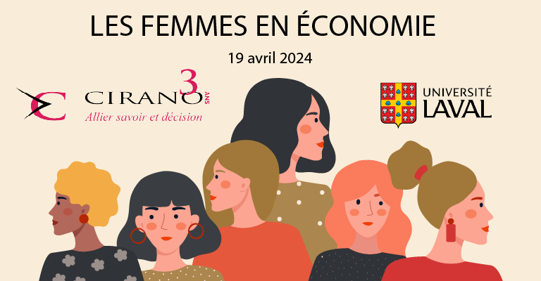 📣 Ne manquez pas la 3e édition de l’événement « Les femmes en #économie » le 19 avril à @universitelaval ! @DupasPascaline (@Princeton) présentera ses travaux portant sur la dynamique du #genre dans les séminaires de #recherche en économie. 👉cirano.qc.ca/fr/evenements/…
