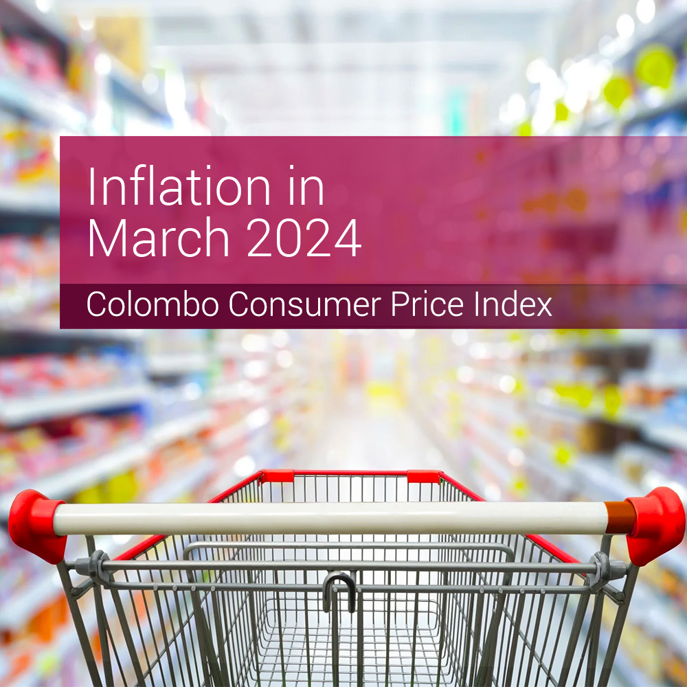 On year-on-year basis, CCPI based headline inflation decelerated sharply to 0.9% in March 2024. Further, the Non-Food category recorded a deflation of 0.5%, whereas the Food category recorded an inflation of 3.8%. For more details - cbsl.gov.lk/en/news/inflat… #CBSL…