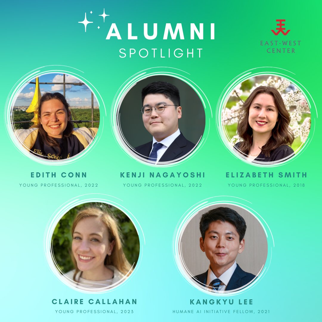 For this month's #AlumniSpotlight, we want to make a special shout-out to the five alumni from across the Center who were selected as delegates for the US-ROK-Japan Trilateral Global Leadership Youth Summit! #proudtobeEWC #TogetherWeTri #Busan2024
