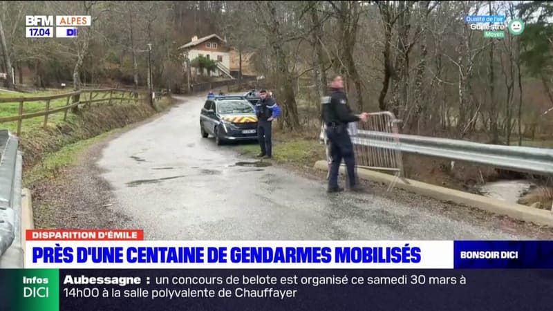 #DisparitionEmile: Mobilisation massive des gendarmes jeudi 28 mars dans le Haut Vernet après la disparition d'Emile. Espérons un dénouement positif rapidement. 🙏 #SécuritéPublique #EnfantDisparu