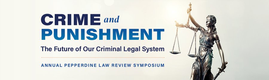 PLR’s annual symposium, “Crime and Punishment: The Future of the Criminal Legal System,” will take place tomorrow, Friday, March 29! Register (for in-person or virtual admission) here: law.pepperdine.edu/law-review/sym… /1