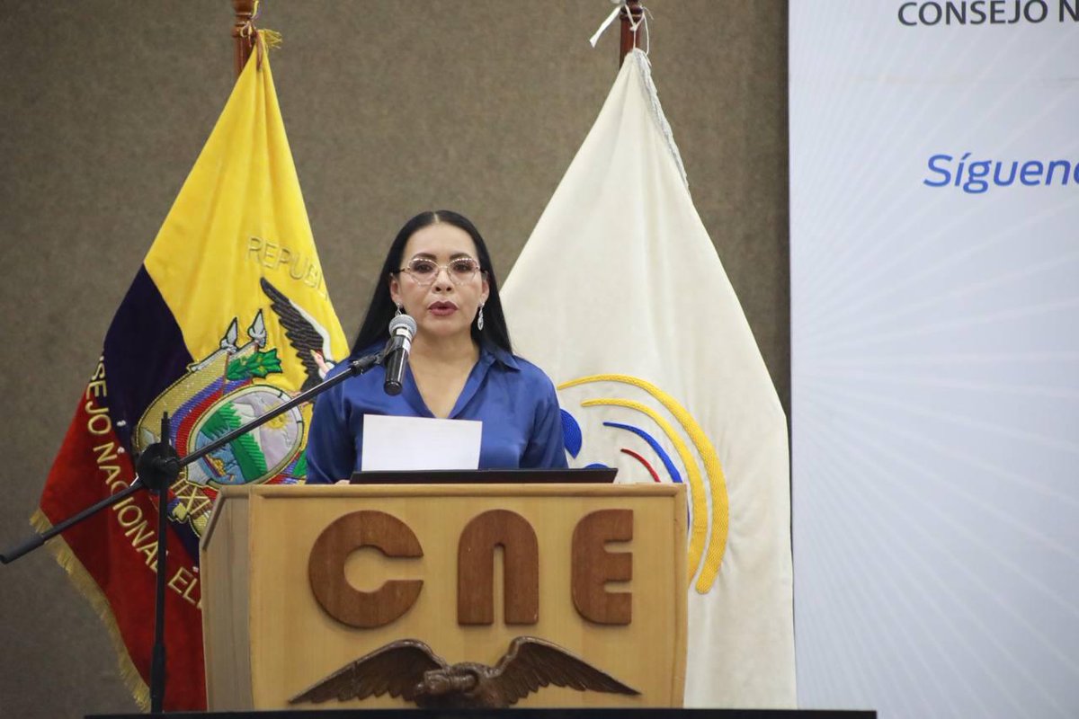 CNEGalapagos's tweet photo. #CNETransparencia
📌Durante este año, nuestra presidenta @DianaAtamaint lideró un período con particularidades para la democracia del Ecuador🇪🇨. "Nos enfocamos en la ejecución de actividades ordinarias y en el desarrollo de diversos procesos electorales".destaca, @DianaAtamaint https://t.co/RYS2YsPeMI