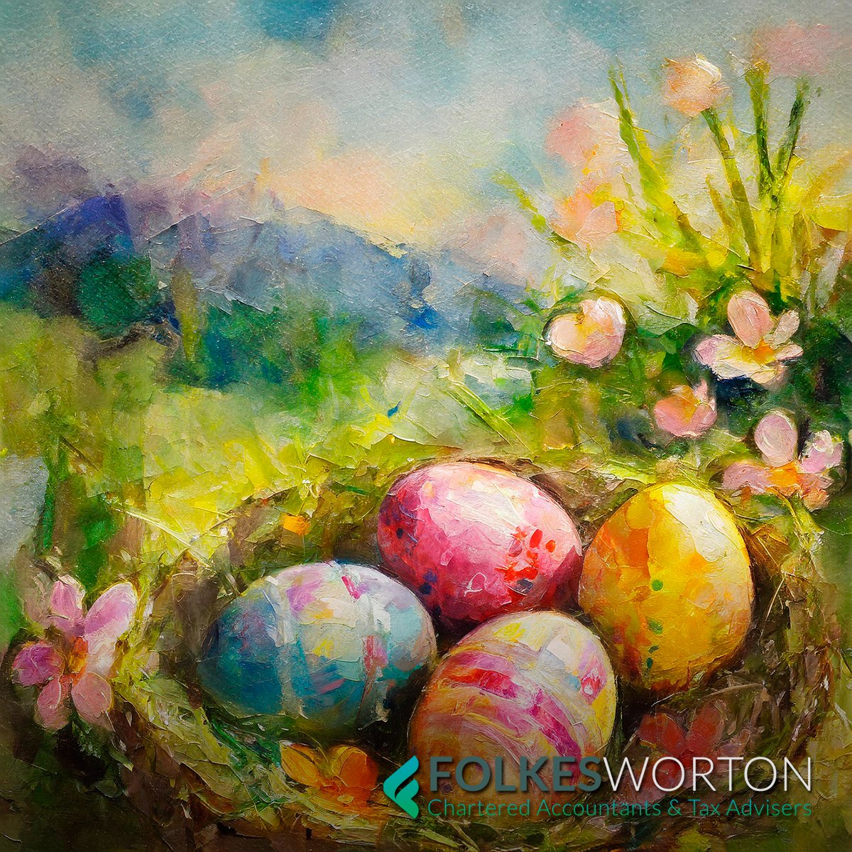 🌸 Happy Easter! 🌼

Have a great Easter break everyone!

DON’T FORGET! The clocks go forward on Sunday. We lose an hour of our Easter lie-in, but the evenings get lighter!

Folkes Worton LLP Chartered #Accountants #AccountingForTheFuture #Easter

fwca.co.uk