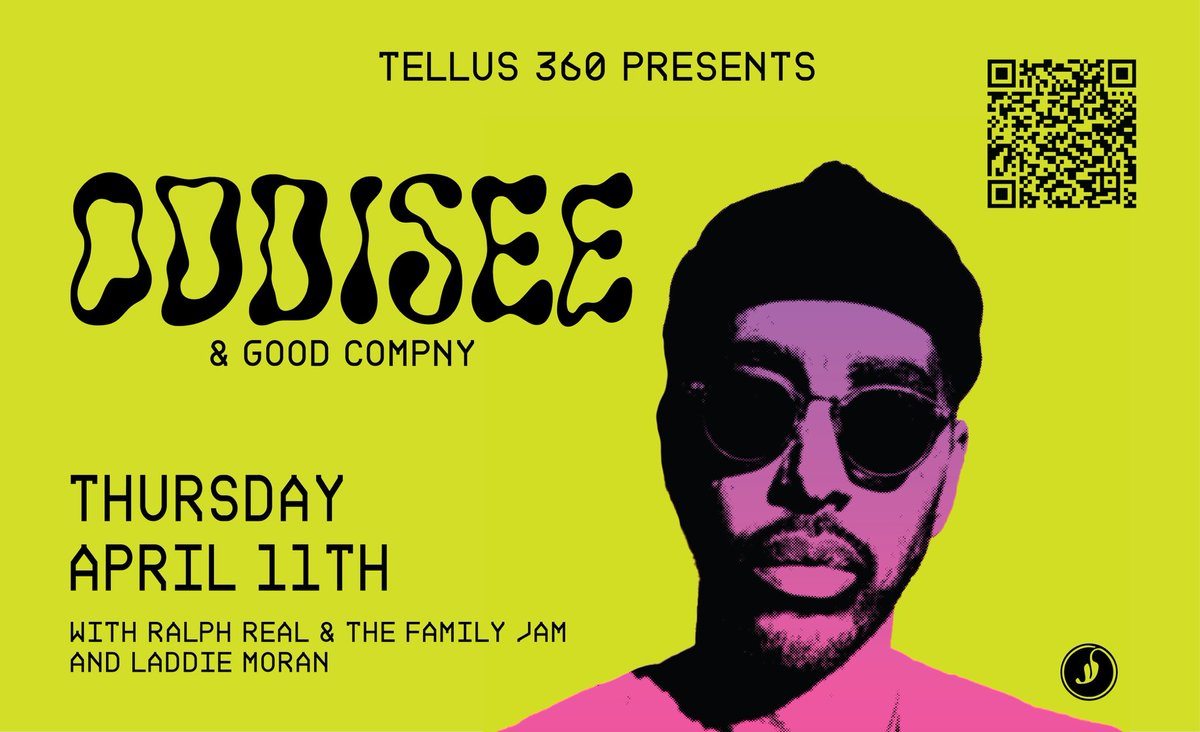 Peace! The band & I have a gig in Lancaster, PA on April 11th at @Tellus360 central PA, pull up!