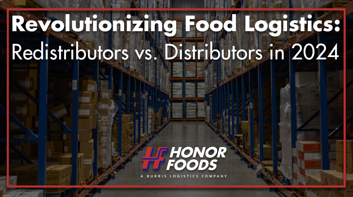 HonorFoods's tweet photo. What is the difference between distributors and redistributors?

Redistributors sell to distributors, while distributors sell to end users.

Learn how working with a redistributor like Honor Foods can help your foodservice distribution supply chain. https://t.co/0HxtHLFOgC https://t.co/EH77RtnYcb