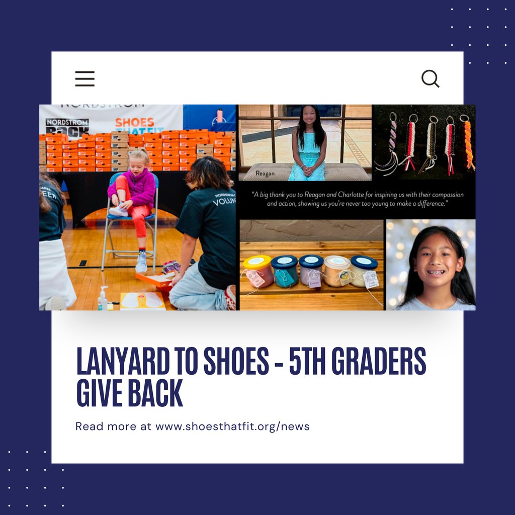 For over a decade, Nordstrom's team and generous customers have supported our mission. Now, young Reagan Wong and her friend Charlotte are adding their own twist: crafting lanyards and candles to raise funds.