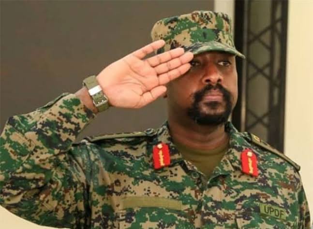 COMMANDER 1! The new Chief of the Defence Forces of the Uganda People Defence Forces (UPDF) General @mkainerugaba. I know you will serve with distinction and with 🇺🇬 at heart. #HongeraSana. May God Bless your tour of duty🙏