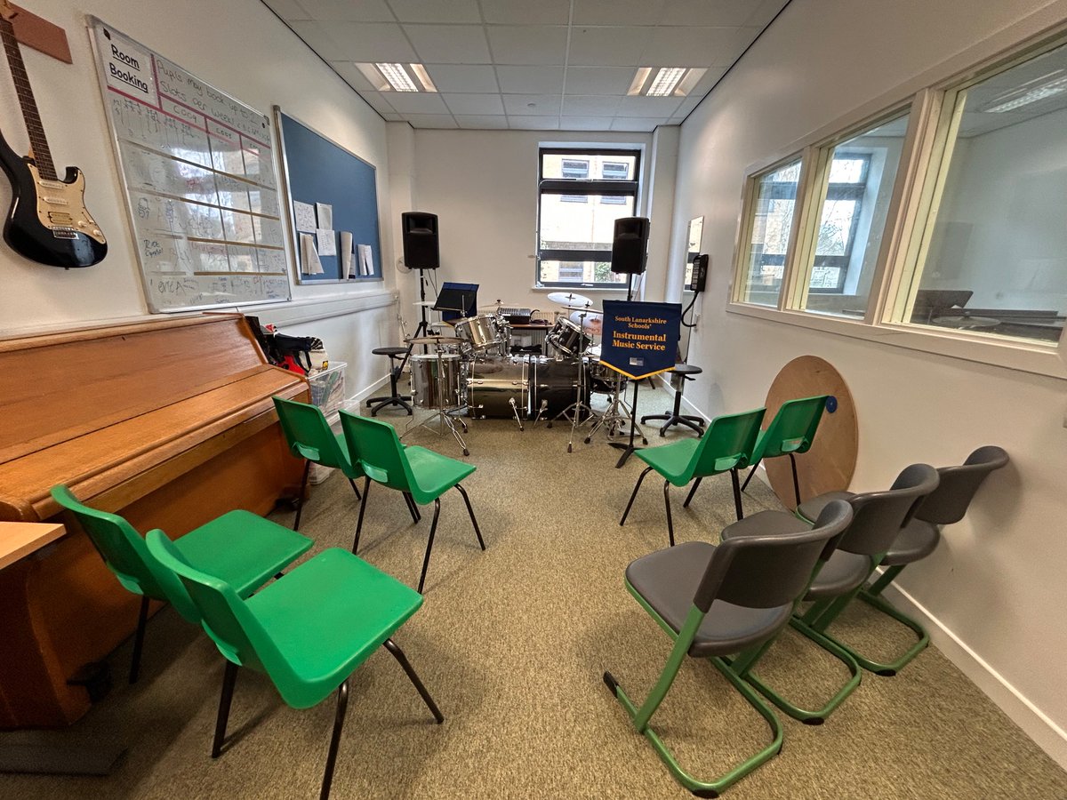 The scene is set for our IMS ‘Percussion Day’ on Monday 15th April. Pupils from all across SLC will attend a fun packed day of learning, including a performance from percussion extraordinaire Colin Currie ! 🥁 @SYMusicians @CreativeScots @EducationSLC @chambermusicsct