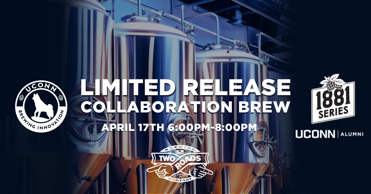 UConn Alumni (@uconnalumni) on Twitter photo We've cracked the first can, and now it's time to go for a second. Experience an exciting night at <a href="/2RoadsBrewing/">Two Roads Brewing</a> for the release of our latest brew, crafted by Two Roads and UConn Brewing Innovationโs inaugural Brew Crew! Learn more and register at bit.ly/4aqsI4U! We've cracked the first can, and now it's time to go for a second. Experience an exciting night at <a href="/2RoadsBrewing/">Two Roads Brewing</a> for the release of our latest brew, crafted by Two Roads and UConn Brewing Innovationโs inaugural Brew Crew! Learn more and register at bit.ly/4aqsI4U!
