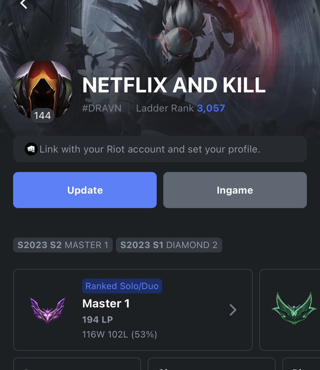 Road to GM twitch.tv/2AXE_1kBPM