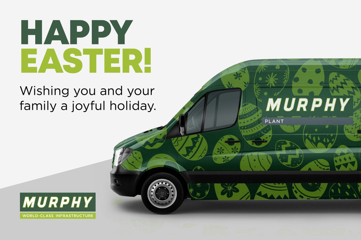We hope you all enjoy a happy and relaxing Easter Weekend! #OneMurphy #MoretoMurphy #Easter
