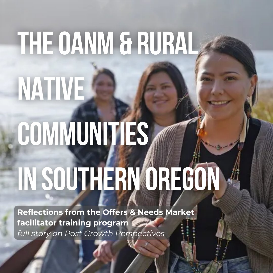 The PGI recently ran an Offers and Needs Market facilitator training program with predominantly #rural #NativeAmerican families from the Southern #Oregon Education School District Indian Education program. Read the full story on Post Growth Perspectives! medium.com/postgrowth/ind…