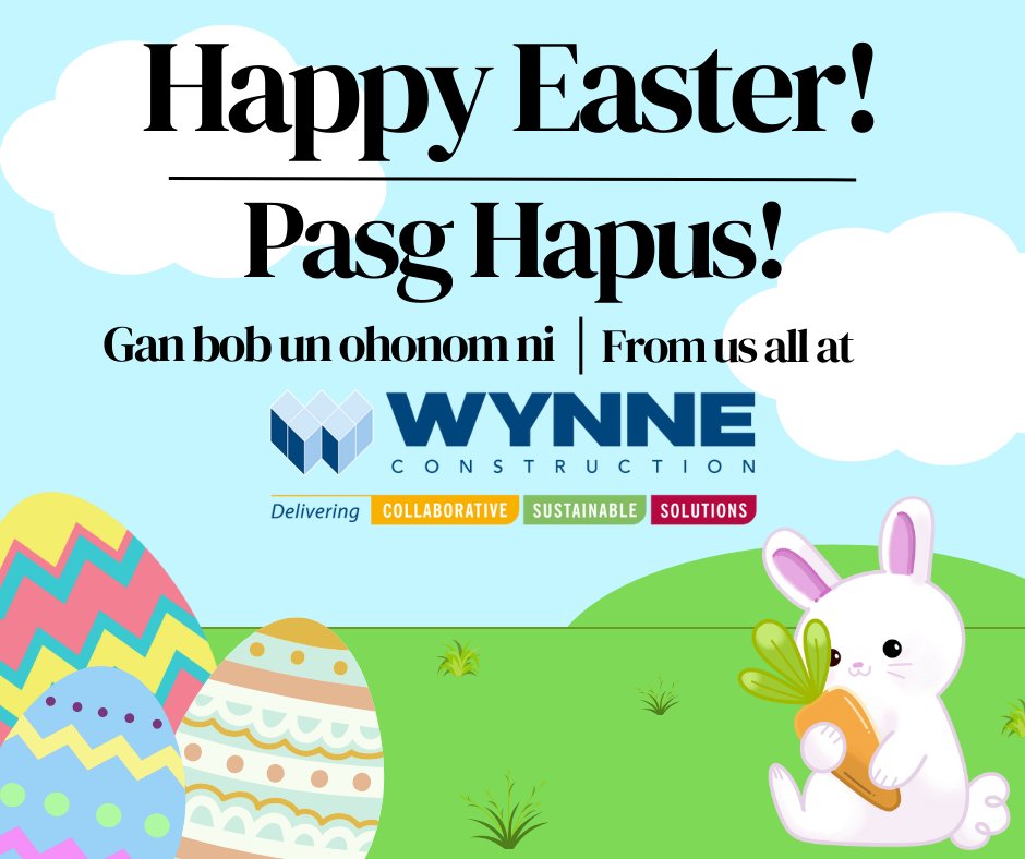 Wishing all our clients, partners and suppliers a Happy Easter!🐇🥚 We look forward to working together when we are back on April 2nd #Easter #GoodFriday