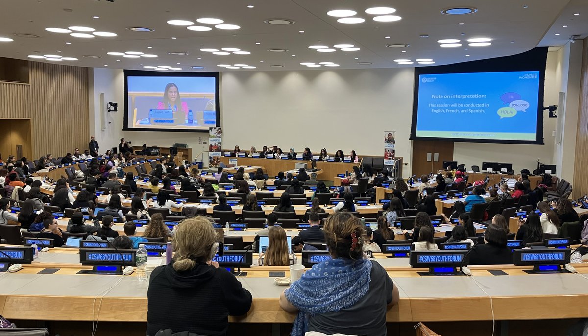 Together with a strong delegation of Franciscan women, we attended #CSW68 to convey a simple message: when women are left behind, all of us are held back. 🔎bit.ly/fiatcsw68
