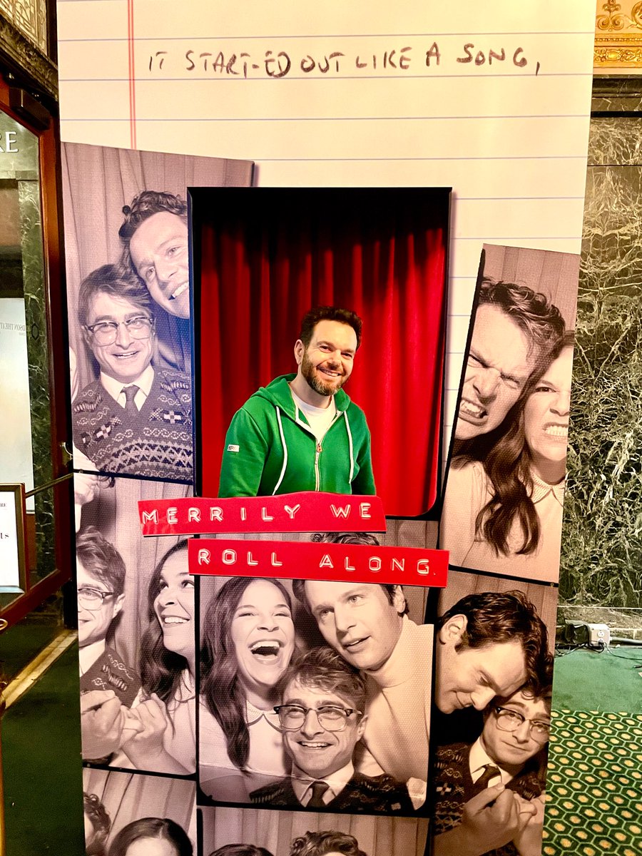 “We’ve got to be the luckiest people who ever lived…. What a time to be alive.” Pure perfection. So great to see the @MenChocFactory @merrilyonbway a decade on; adored it all over again & it broke my heart 😭 Phenomenal performances from all. SO proud of you, @timjcreative! ❤️‍🔥