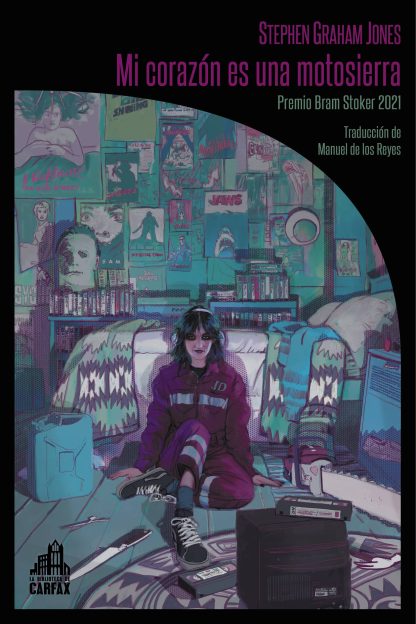 ESjrgomez's tweet image. Primer tomo de la "Trilogía del lago Indian" de @SGJ72. Una carta de amor al género (y en concreto a los slashers) que avanza a machetazos, imparable, hasta un desenlace que no deja títere con cabeza. Gran portada de @bibliocarfax en España.